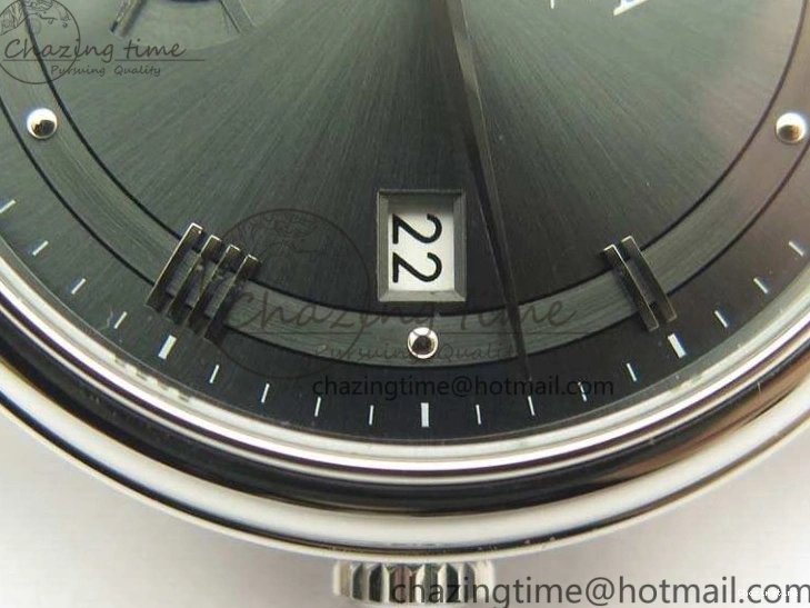 0730 De Ville Prestige Real Power Reserve SS TW 1:1 Best Edition Gray Dial On Leather Strap A SportInspired 8090
